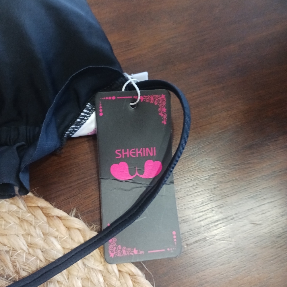 2pc black Shekini bikini size X large NWT - Picture 5 of 11